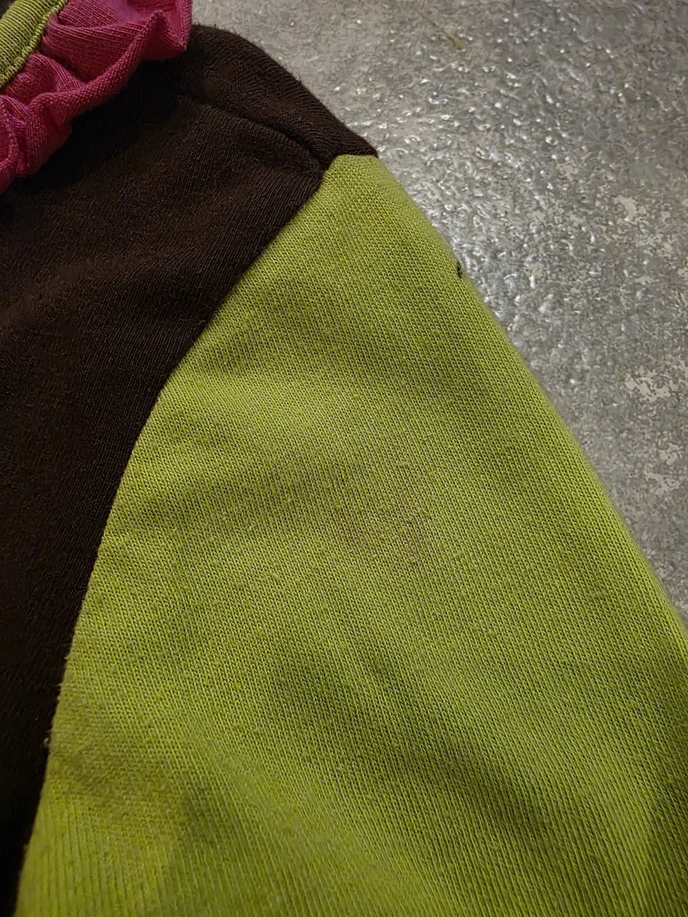 Rare Too Brown & Lime Butterfly Girls' Matching Set 4T